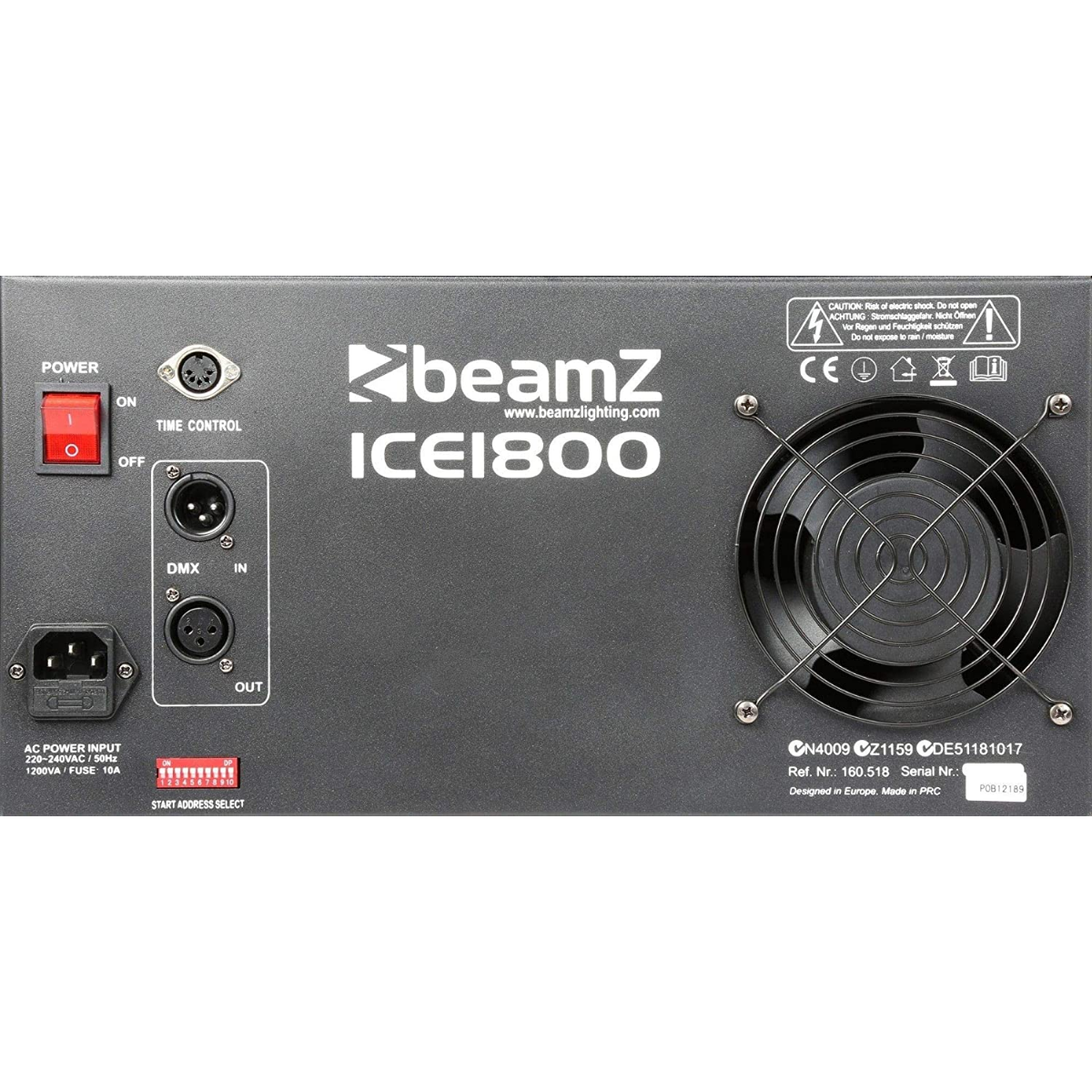 Location - Machine à fumée lourde, puissance 1800 Watts