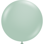 Ballon latex 36″ Menthe - 91cm Tuf-Tex