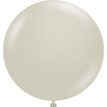 Ballon latex 36″ Blanc pierre - 91cm Tuf-Tex
