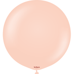 Ballon en latex Macaron Saumon 91cm
