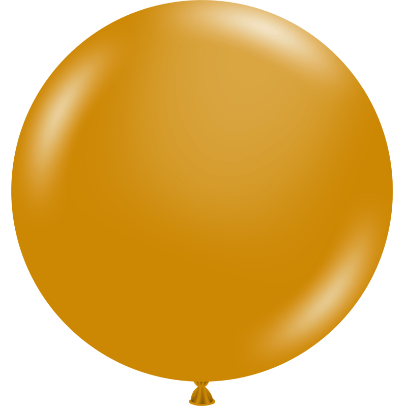 Ballon Latex perle doré 17″ - 43cm Tuf-Tex