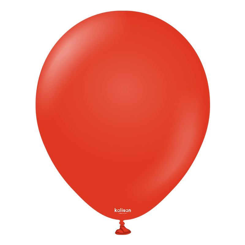 100 Ballons Latex 12″ Rouge 30cm