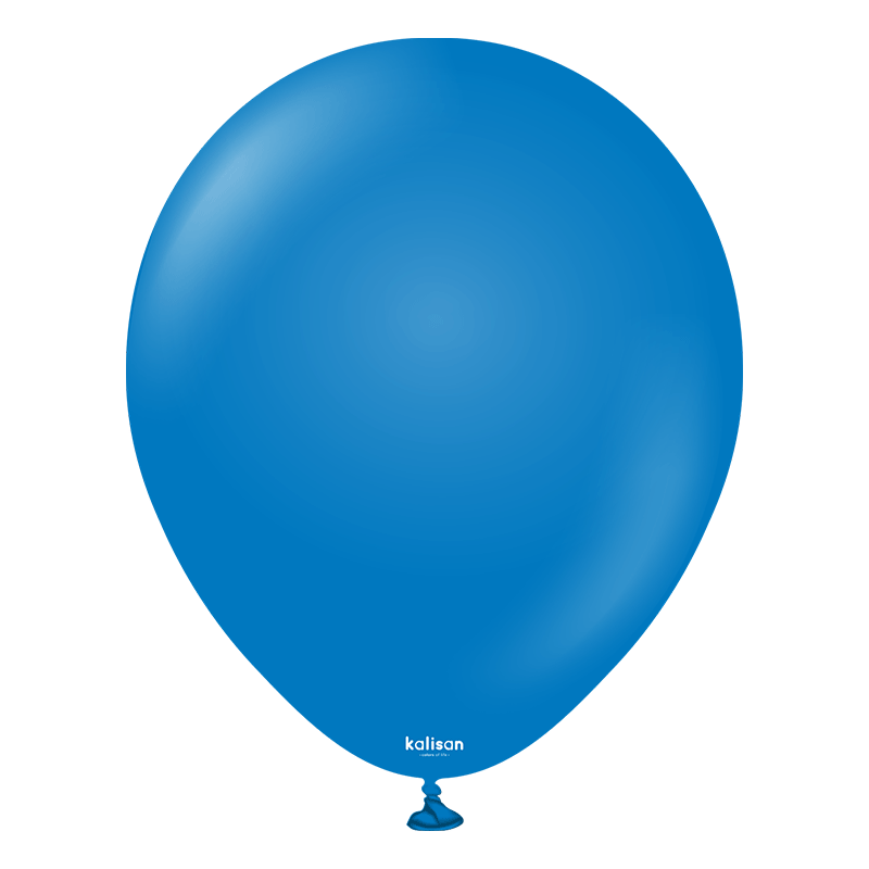 100 Ballons Latex 12″ Bleu 30cm