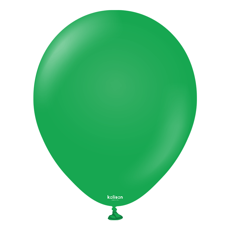 100 Ballons Latex 12″ Vert 30cm