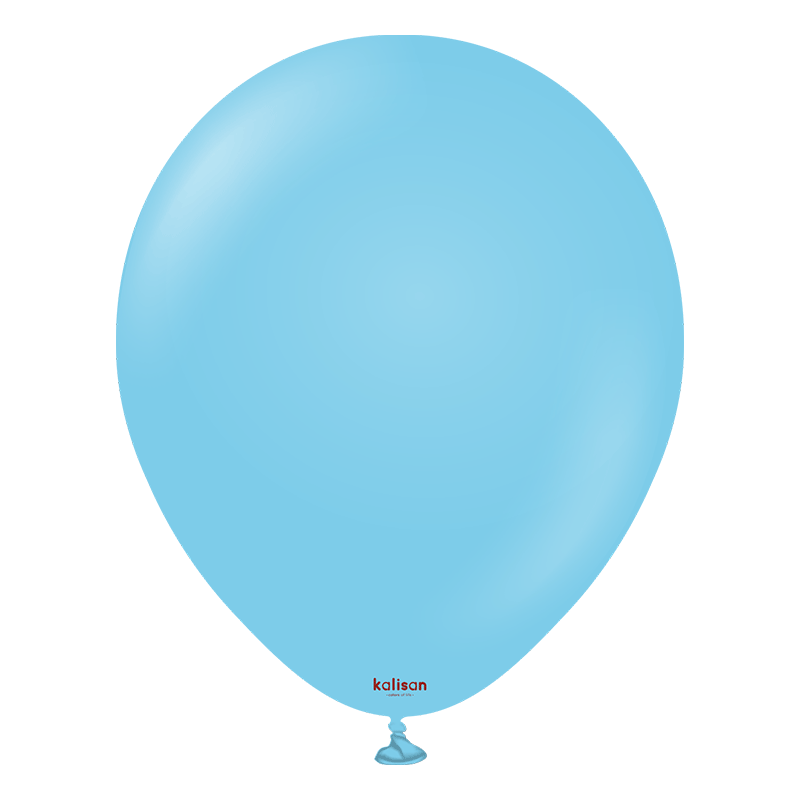 100 Ballons Latex 12″ Bleu clair 30cm