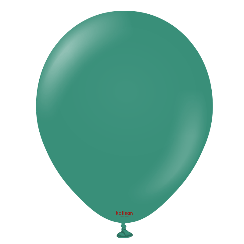 100 Ballons latex 5″ vert sauge 13cm