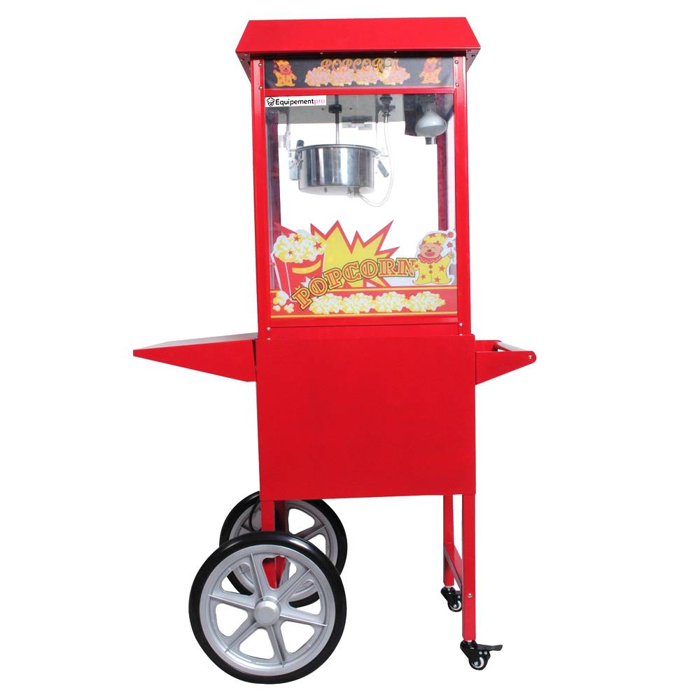 Location - Machine à pop corn professionnelle sur chariot